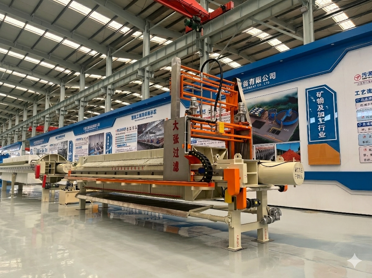 Automatic Cloth Washing Filter Press